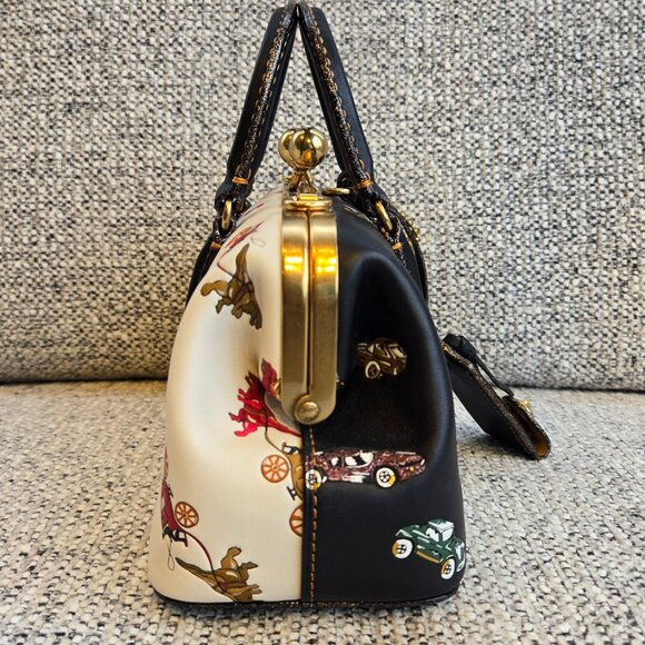 Coach Kisslock Satchel - Picture 6 of 12